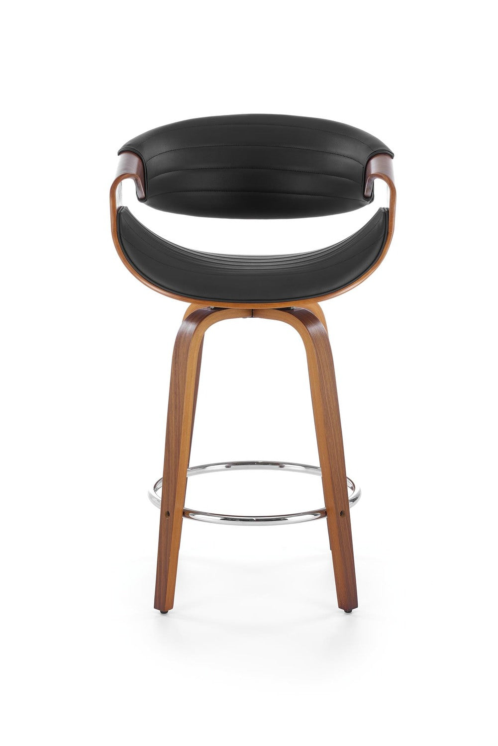 Bar Stool Aquila | size: Width: 55cm, Height: 91cm, Depth: 51cm | color: Brown/Black | image: 4 | variant: 1003032