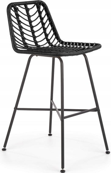 Bar Stool Avellino | size: Width: 47cm, Height: 113cm, Depth: 57cm | color: Black | image: 1 | variant: 1003065
