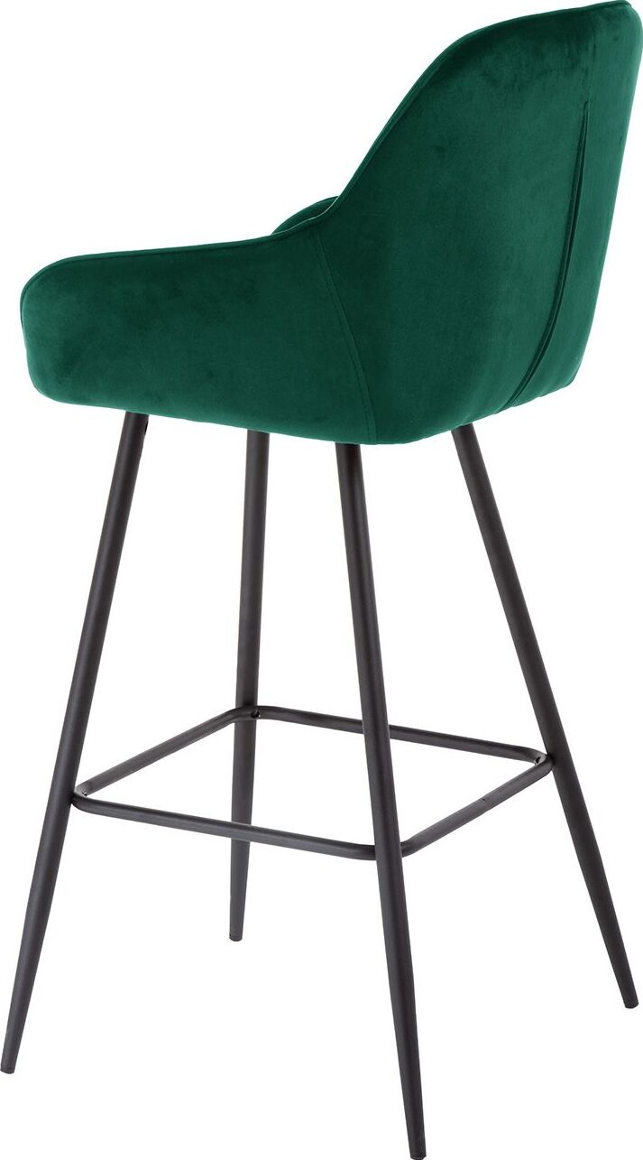 Bar Stool Burgess | size: Width: 53cm, Height: 109cm, Depth: 55cm | color: Green | image: 4 | variant: 1001315