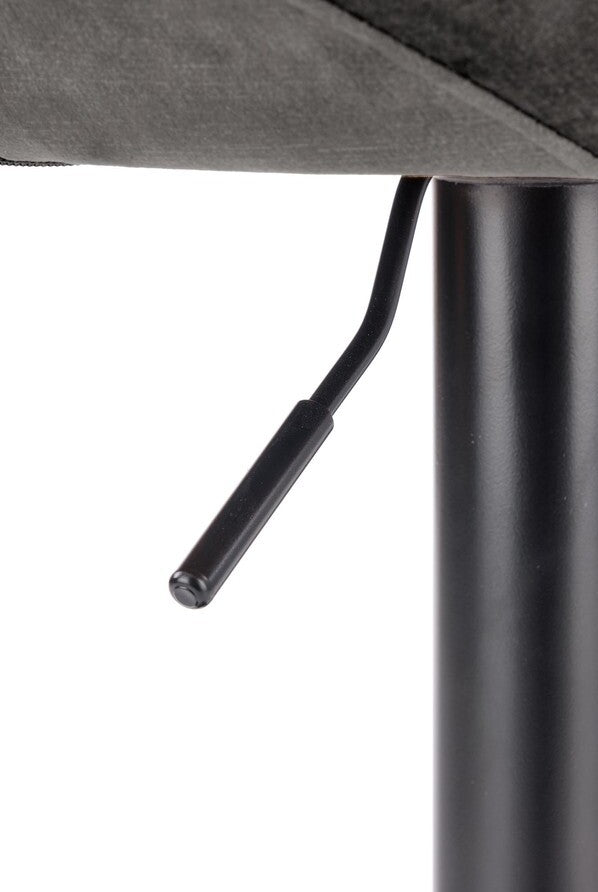 Bar Stool Cesena | size: Length: 52cm, Width: 53cm, Height: 100cm, Depth: 48cm | color: Gray | image: 5 | variant: 1002991