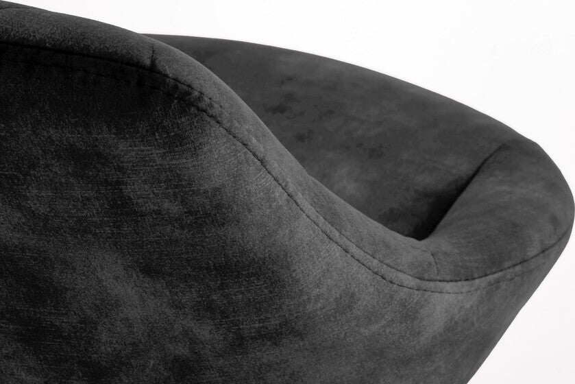 Bar Stool Cesena | size: Width: 53cm, Height: 100cm, Depth: 48cm | color: Black | image: 5 | variant: 1002992