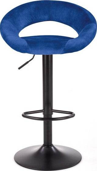 Bar Stool Cesena | size: Width: 53cm, Height: 100cm, Depth: 48cm | color: Blue | image: 3 | variant: 1002994