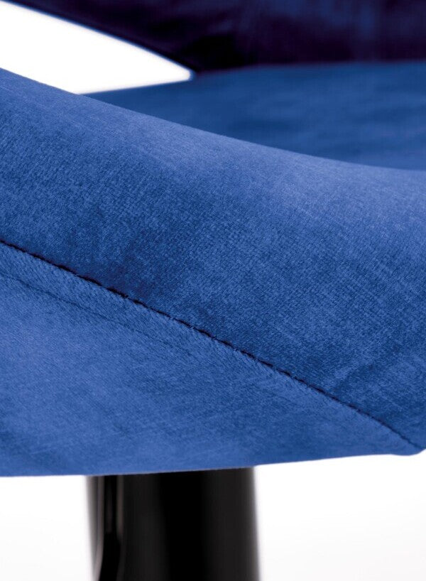 Bar Stool Cesena | size: Width: 53cm, Height: 100cm, Depth: 48cm | color: Blue | image: 5 | variant: 1002994