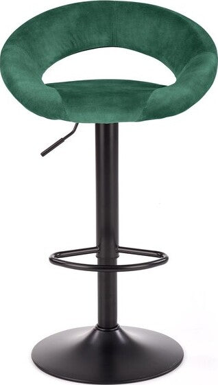 Bar Stool Cesena | size: Width: 53cm, Height: 100cm, Depth: 48cm | color: Green | image: 5 | variant: 1002993