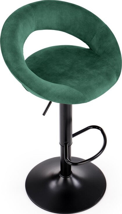 Bar Stool Cesena | size: Width: 53cm, Height: 100cm, Depth: 48cm | color: Green | image: 6 | variant: 1002993