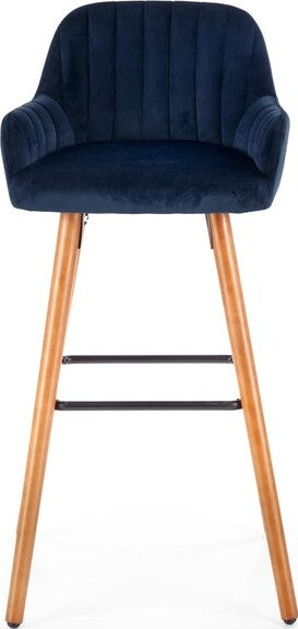 Bar Stool Cosenza | size: Length: 47cm, Width: 47cm, Height: 75-98cm, Depth: 49cm | color: Blue | image: 5 | variant: 1003047