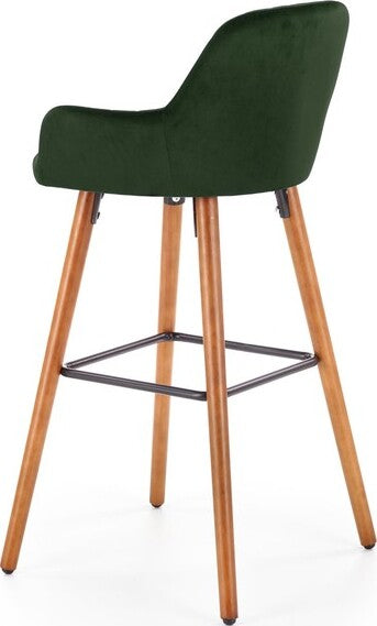 Bar Stool Cosenza | size: Length: 47cm, Width: 47cm, Height: 98cm, Depth: 49cm | color: Green | image: 3 | variant: 1003048