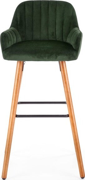 Bar Stool Cosenza | size: Length: 47cm, Width: 47cm, Height: 98cm, Depth: 49cm | color: Green | image: 4 | variant: 1003048