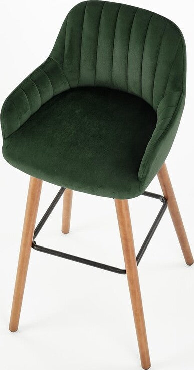 Bar Stool Cosenza | size: Length: 47cm, Width: 47cm, Height: 98cm, Depth: 49cm | color: Green | image: 7 | variant: 1003048