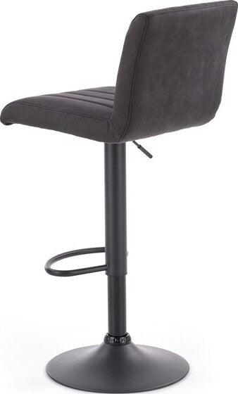 Bar Stool Crotone | size: Length: 41cm, Width: 41cm, Height: 108cm, Depth: 48cm | color: Gray | image: 3 | variant: 1003050
