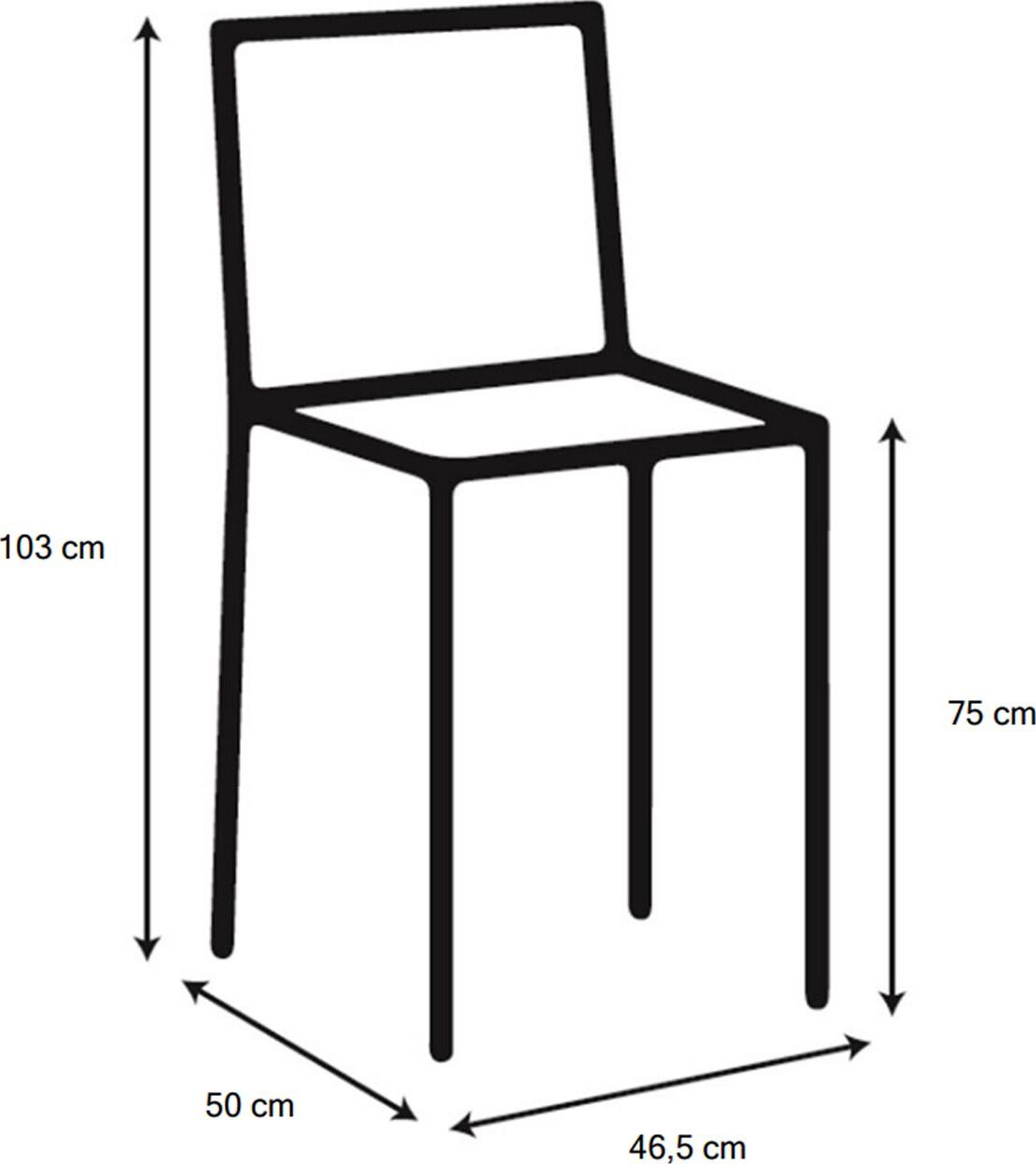 Bar Stool Cwmbran | size: Width: 46.5cm, Height: 103cm, Depth: 50cm | color: Brown | image: 5 | variant: 1001342