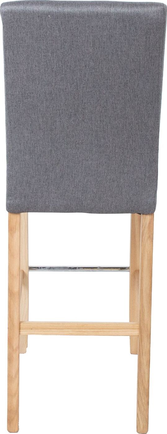 Bar Stool East Bridlington | size: Length: 53cm, Width: 53cm, Height: 108cm, Depth: 40cm | color: Gray | image: 3 | variant: 1005318