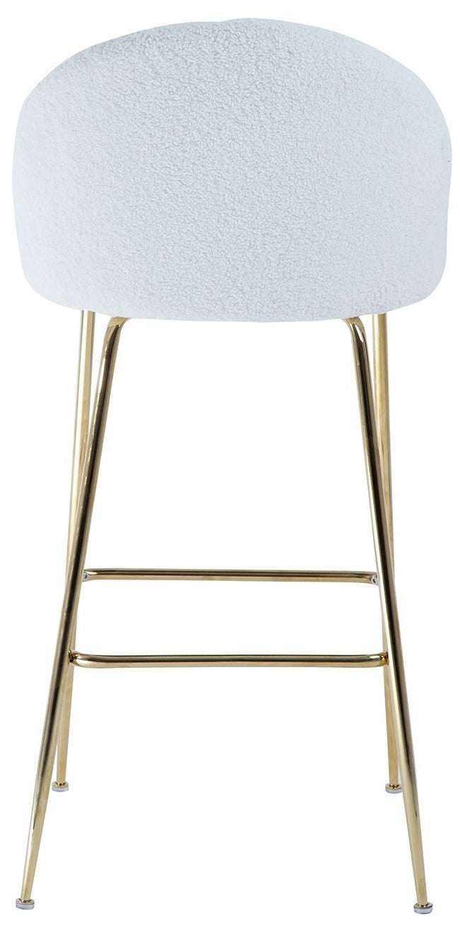 Bar Stool East Catania | size: Width: 52cm, Height: 105cm, Depth: 54cm | color: White | image: 5 | variant: 1005736