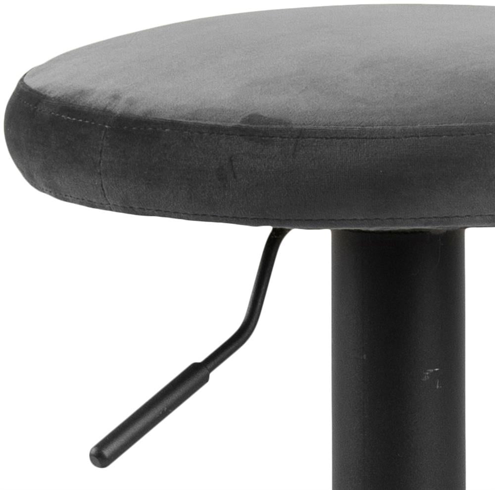Bar Stool East Lugano | size: Width: 40cm, Height: 82cm, Depth: 40cm | color: Gray | image: 2 | variant: 1005970