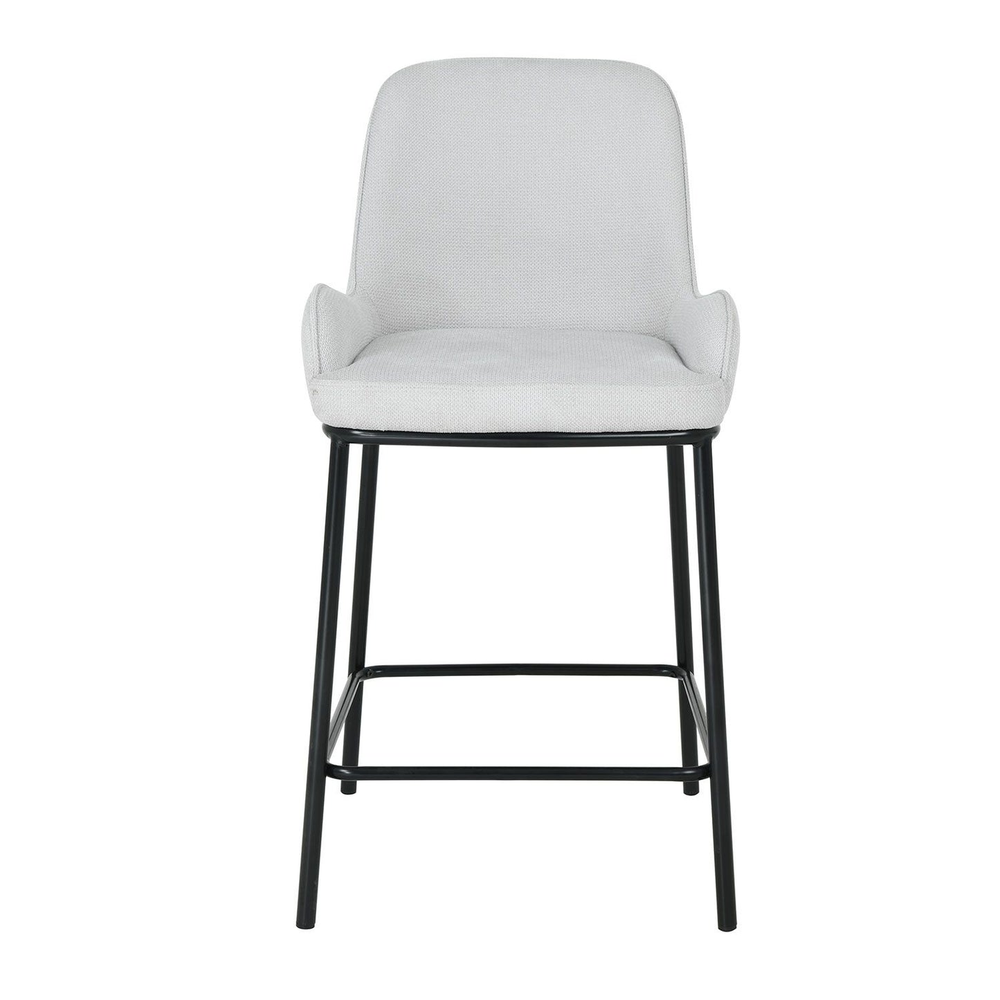 Bar Stool East Poitiers | size: Width: 56cm, Height: 98.5cm, Depth: 51cm | color: Gray | image: 1 | variant: 1006482