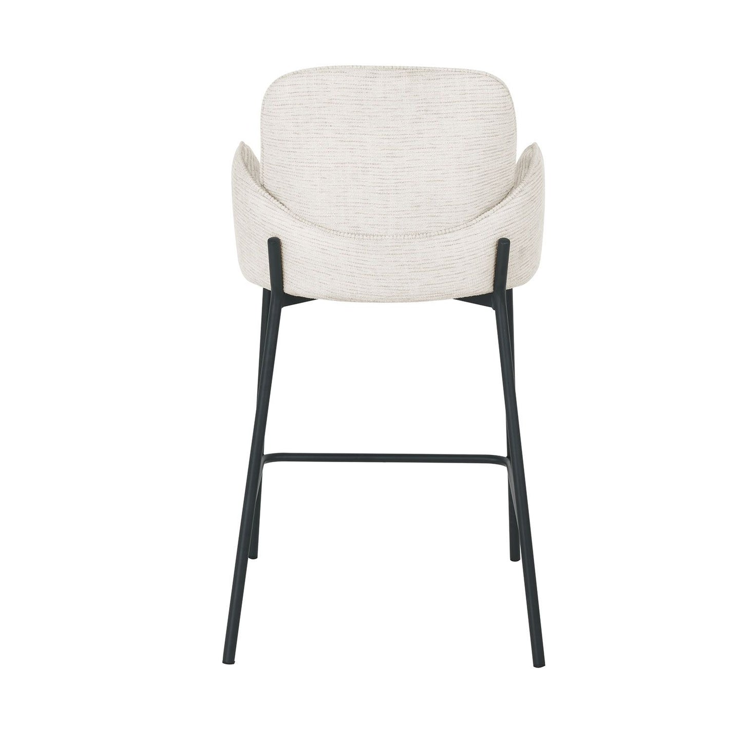 Bar Stool East Ravenna | size: Width: 50cm, Height: 95cm, Depth: 52cm | color: Beige | image: 4 | variant: 1006480