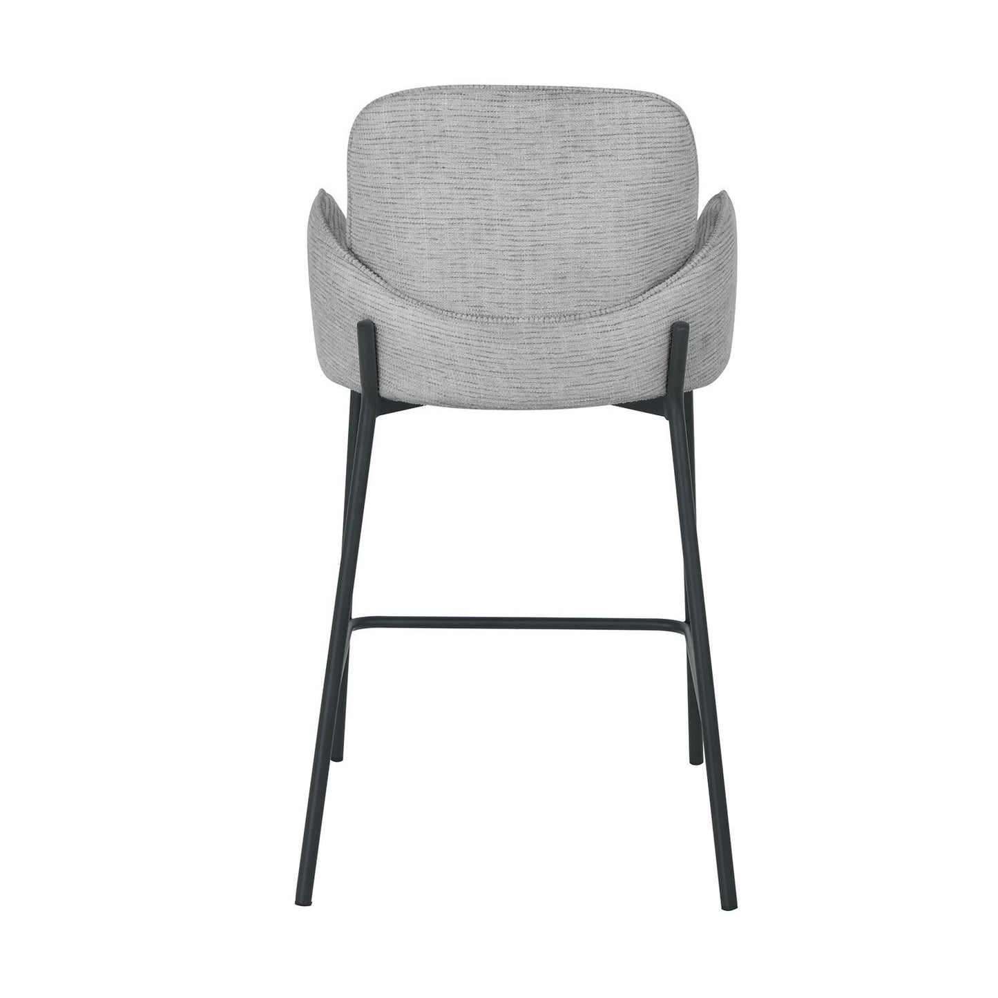 Bar Stool East Ravenna | size: Width: 50cm, Height: 95cm, Depth: 52cm | color: Gray | image: 4 | variant: 1006481