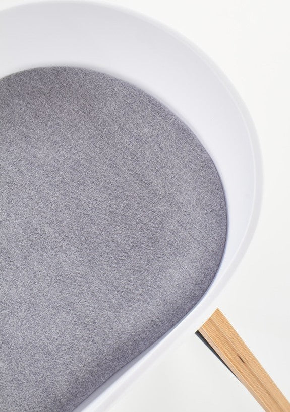 Bar Stool East Whitehaven | size: Length: 42cm, Width: 43cm, Height: 76-81cm, Depth: 42cm | color: White | image: 12 | variant: 1007052