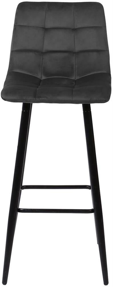 Bar Stool Epsom | size: Width: 43cm, Height: 104cm, Depth: 50.5cm | color: Gray | image: 5 | variant: 1001324