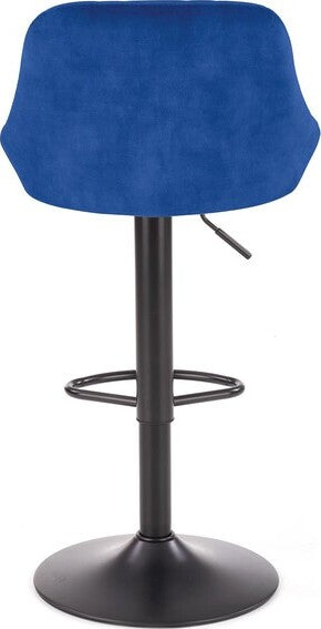 Bar Stool Ferrara | size: Width: 47cm, Height: 106cm, Depth: 45cm | color: Blue | image: 3 | variant: 1002988