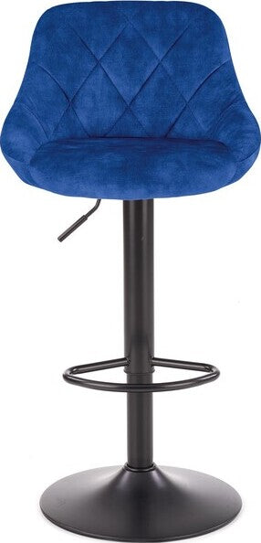 Bar Stool Ferrara | size: Width: 47cm, Height: 106cm, Depth: 45cm | color: Blue | image: 5 | variant: 1002988