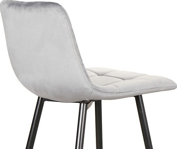 Bar Stool Huddersfield | size: Length: 43cm, Width: 43cm, Height: 87cm, Depth: 40cm | color: Gray | image: 3 | variant: 1004248