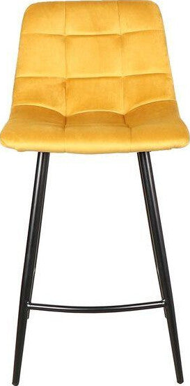 Bar Stool Huddersfield | size: Length: 43cm, Width: 43cm, Height: 87cm, Depth: 40cm | color: Yellow | image: 3 | variant: 1004246