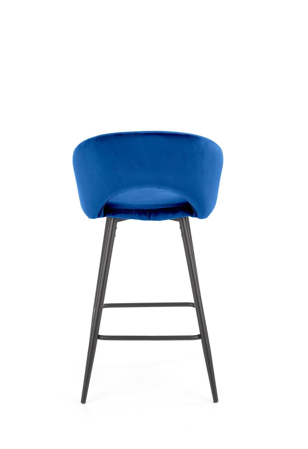 Bar Stool Reggio Calabria | size: Width: 48cm, Height: 89cm, Depth: 49cm | color: Blue | image: 1 | variant: 1003059