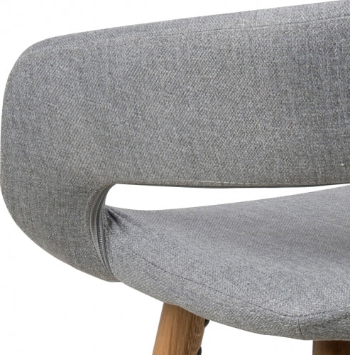 Bar Stool Tenby | size: Width: 55cm, Height: 98cm, Depth: 46.5cm | color: Gray | image: 3 | variant: 1005654