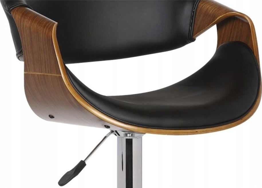 Bar Stool West Oxford | size: Length: 50cm, Width: 53cm, Height: 109cm, Depth: 50cm | color: Black | image: 2 | variant: 1007058