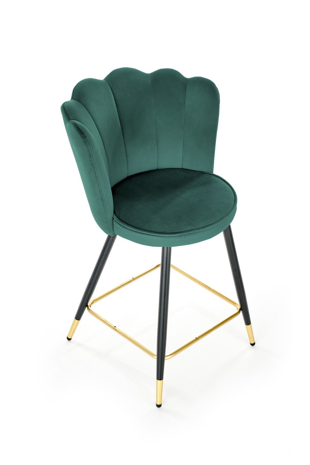 Bar Stool West Panevezys | size: Width: 58cm, Height: 96cm, Depth: 58cm | color: Green | image: 5 | variant: 1007576