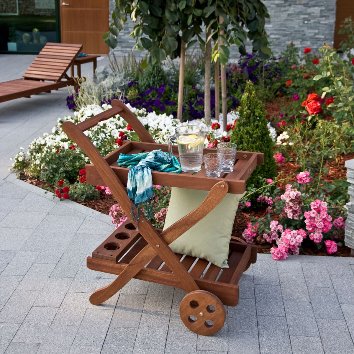 Bar Table East Dundee | size: Length: 50cm, Width: 84cm, Height: 81cm | color: Brown | image: 2 | variant: 1005831