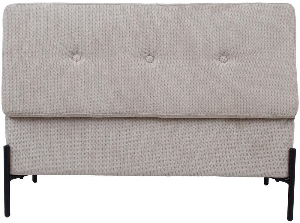 Bedroom Bench Woodstock | size: Length: 95cm, Width: 35cm, Height: 41cm | color: Beige | image: 7 | variant: 1000360