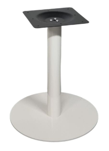 Central Table Leg East Bath | size: Height: 58cm, Diameter: 50cm | color: White | image: 0 | variant: 1004615