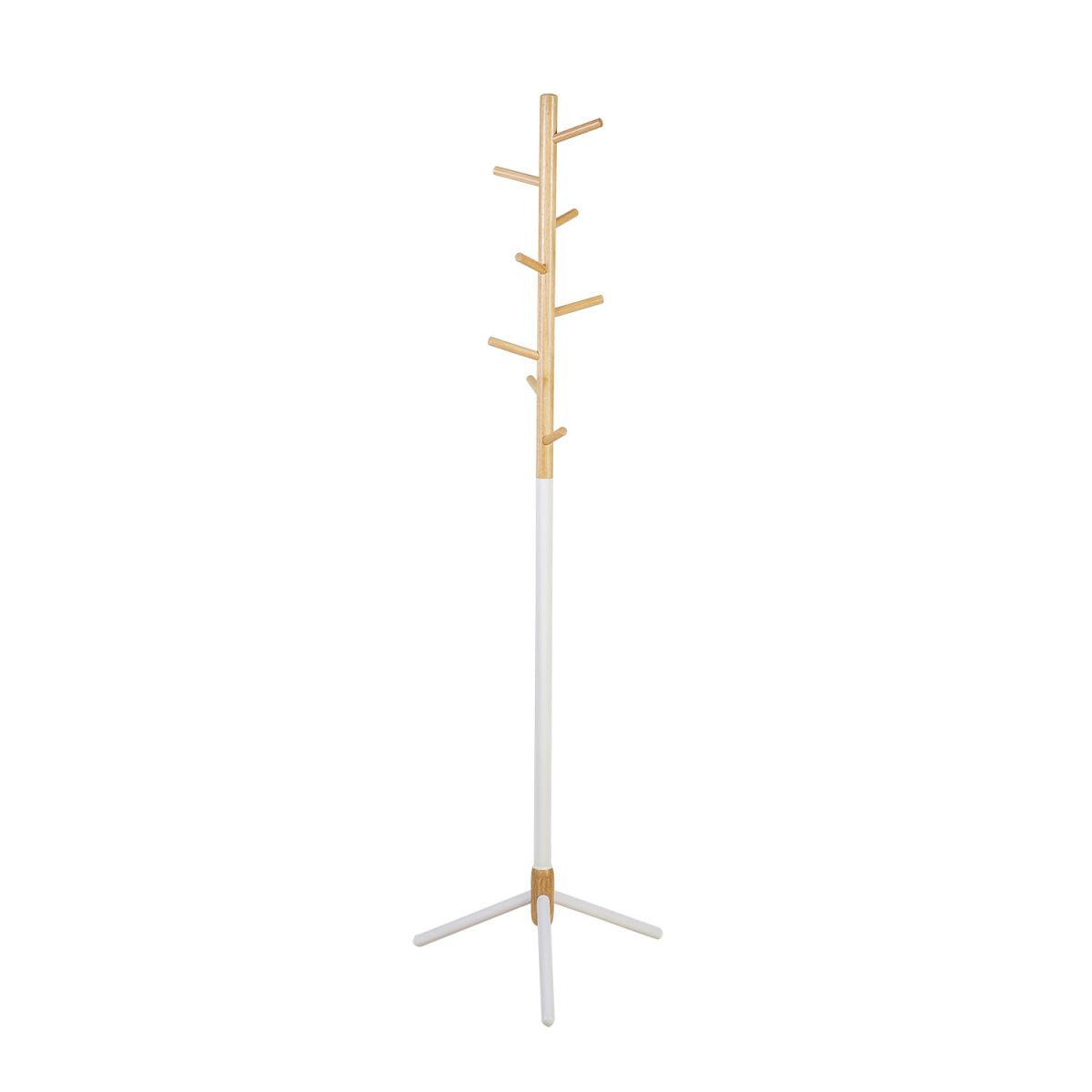Clothes Hanger Dundee | size: Length: 44cm, Height: 166cm, Depth: 49cm | color: White | image: 1 | variant: 1000194