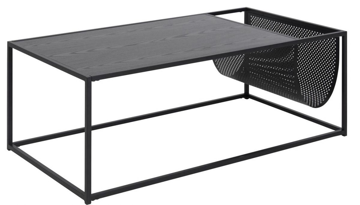 Coffee Table Aberystwyth | size: Length: 60cm, Width: 110cm, Height: 40cm | color: Black | image: 0 | variant: 1005335