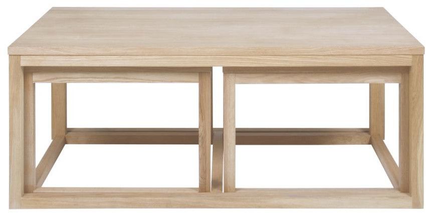 Coffee Table Cornus | size: Length: 60cm, Width: 120cm, Height: 44cm | color: Oak | image: 0 | variant: 1012549