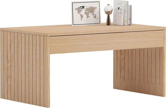 Coffee Table East Alytus | size: Length: 60cm, Width: 100cm, Height: 50cm | color: Oak | image: 1 | variant: 1005999