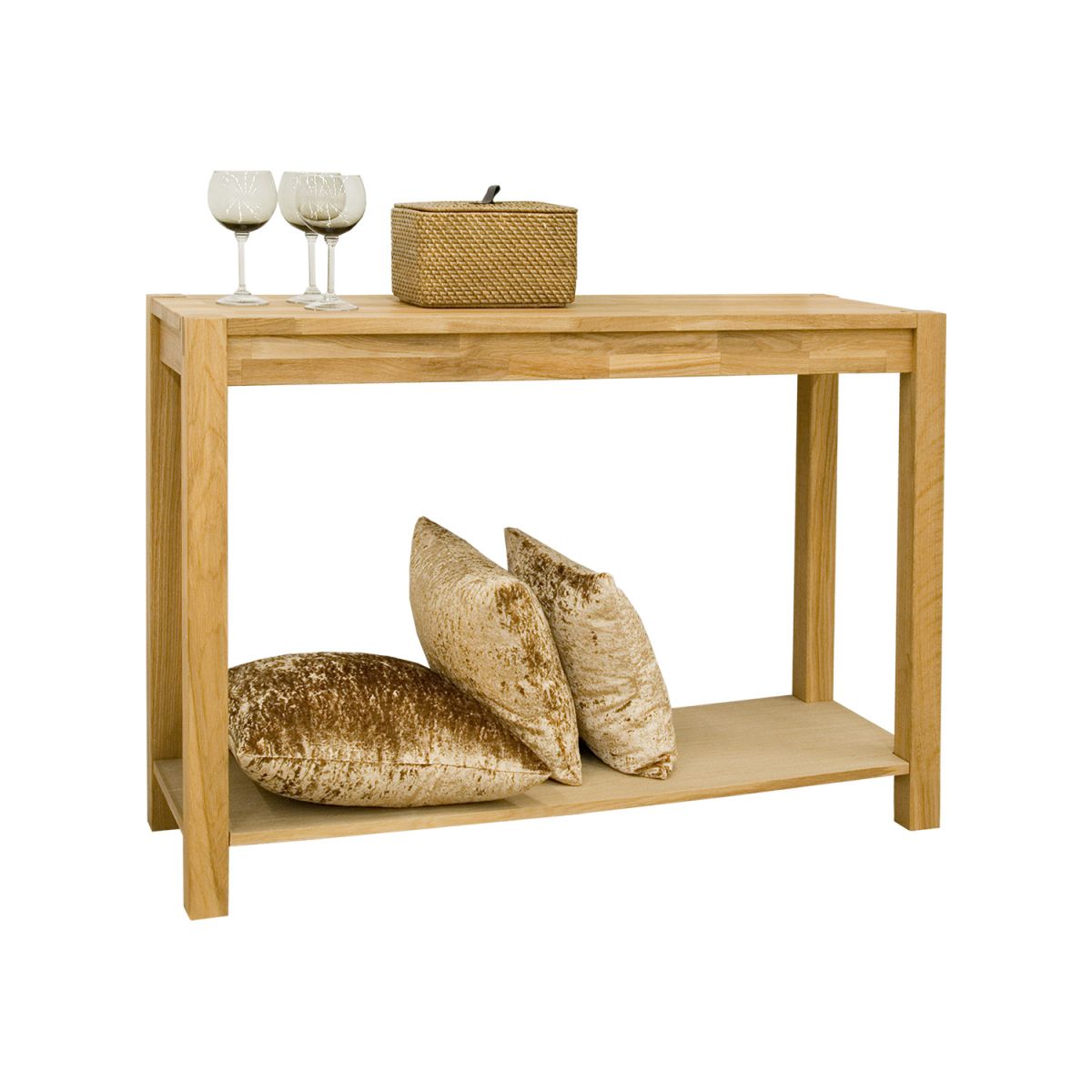 Coffee Table East Daventry | size: Length: 40cm, Width: 120cm, Height: 86cm | color: Natural | image: 2 | variant: 1005054