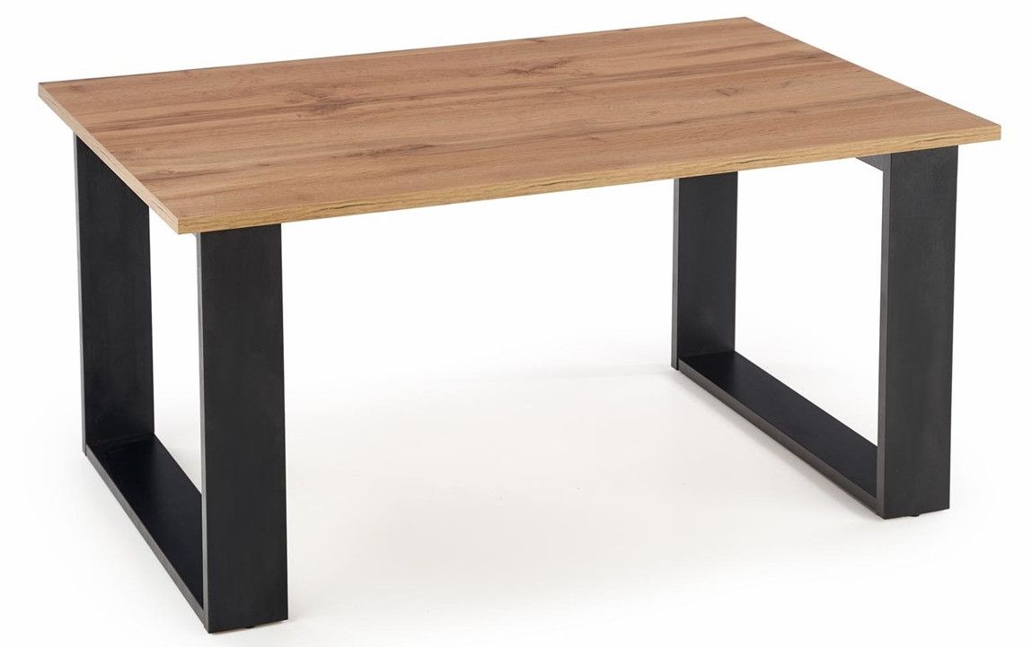 Coffee Table East Taipei | size: Length: 64cm, Width: 100cm, Height: 50cm | color: Brown/Black | image: 2 | variant: 1007144