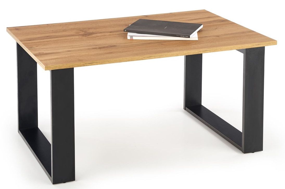 Coffee Table East Taipei | size: Length: 64cm, Width: 100cm, Height: 50cm | color: Brown/Black | image: 3 | variant: 1007144