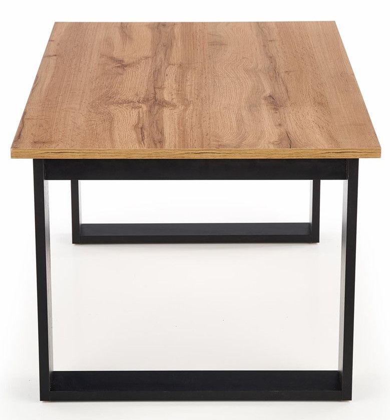 Coffee Table East Taipei | size: Length: 64cm, Width: 100cm, Height: 50cm | color: Brown/Black | image: 4 | variant: 1007144