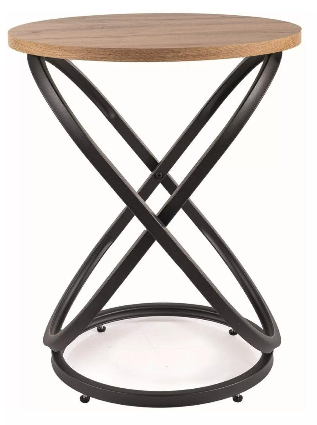 Coffee Table Eso E | size: Length: 45cm, Width: 45cm, Height: 55cm, Diameter: 45cm | color: Oak | image: 0 | variant: 1017971