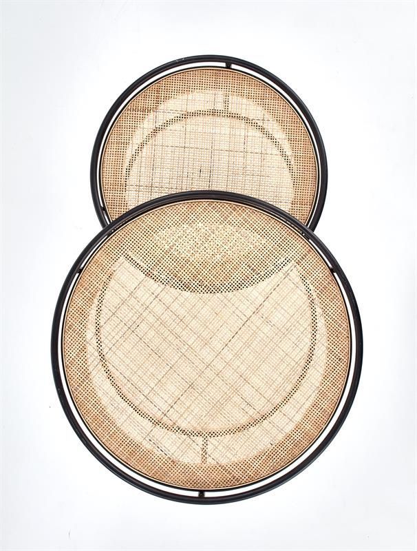 Coffee Table Manado | size: Length: 51cm, Width: 51cm, Height: 42cm, Diameter: 51cm | color: Natural | image: 1 | variant: 1011145