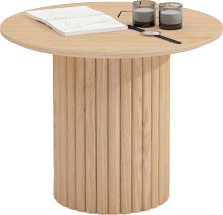 Coffee Table Thun | size: Length: 50cm, Width: 50cm, Height: 40cm, Diameter: 50cm | color: Oak | image: 1 | variant: 1005998