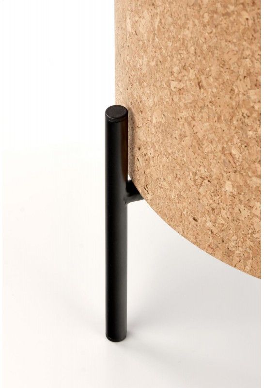 Coffee Table West Burford | size: Length: 38cm, Width: 38cm, Height: 43cm, Diameter: 38cm | color: Black | image: 6 | variant: 1007151