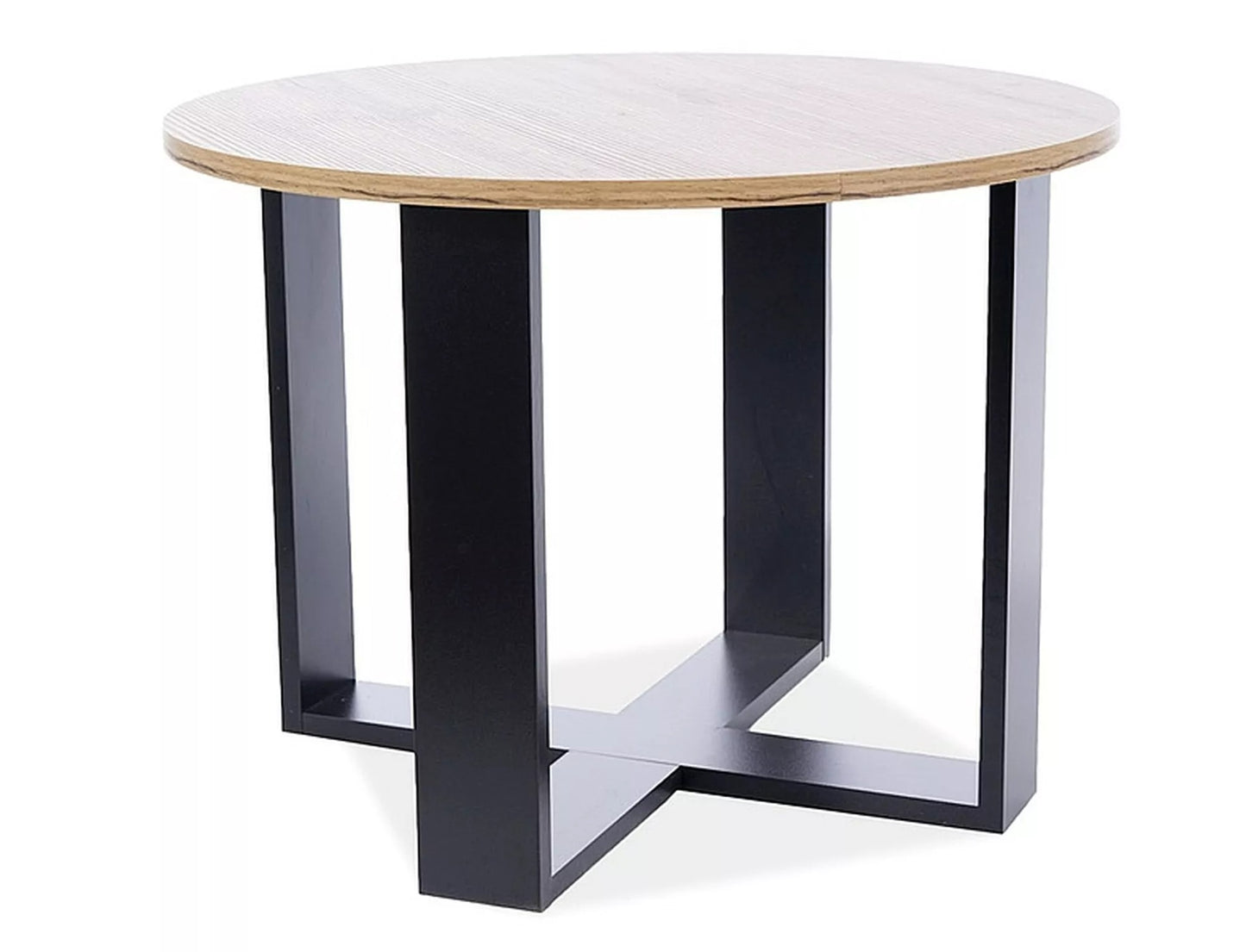 Coffee Table West Lagos | size: Length: 65cm, Width: 65cm, Height: 50cm, Diameter: 65cm | color: Oak | image: 1 | variant: 1008009