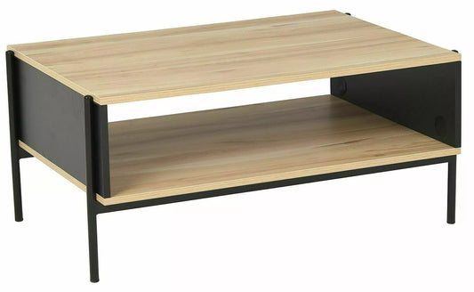 Coffee Table West Montreal | size: Length: 60cm, Width: 90cm, Height: 41cm | color: Oak | image: 0 | variant: 1008027
