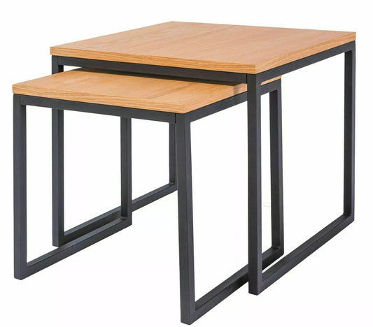 Coffee Table West New Delhi | size: Length: 50cm, Width: 50cm, Height: 45cm | color: Oak | image: 0 | variant: 1008033