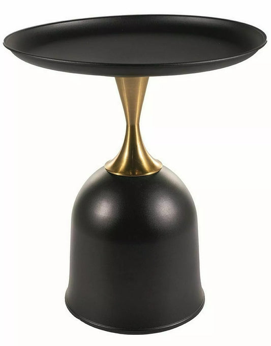 Coffee Table West New York | size: Length: 51cm, Width: 51cm, Height: 61cm, Diameter: 51cm | color: Black | image: 0 | variant: 1008035